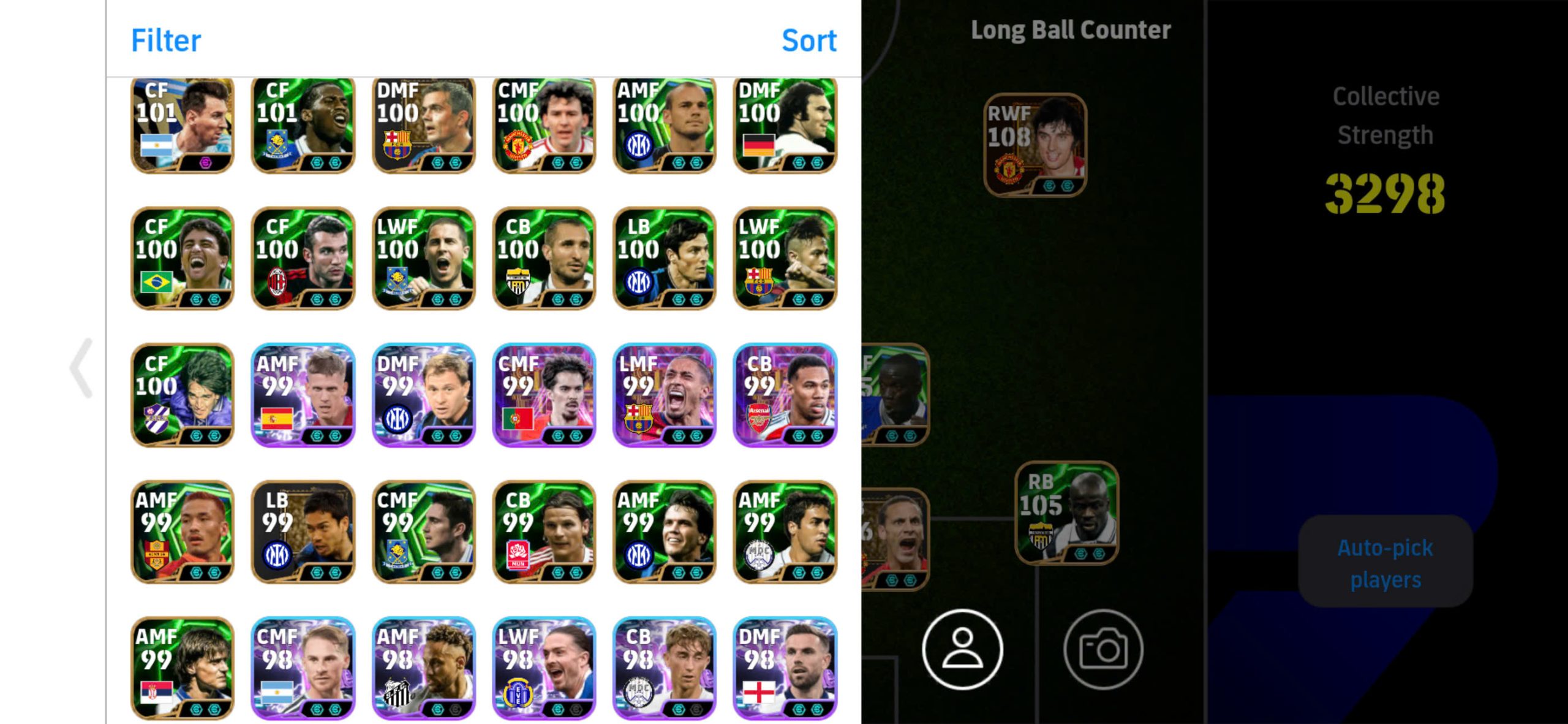 Alternative view of MS8 - Bale Bigtime, CR7, Best, M10, Schmeichel, Rijkaard,...