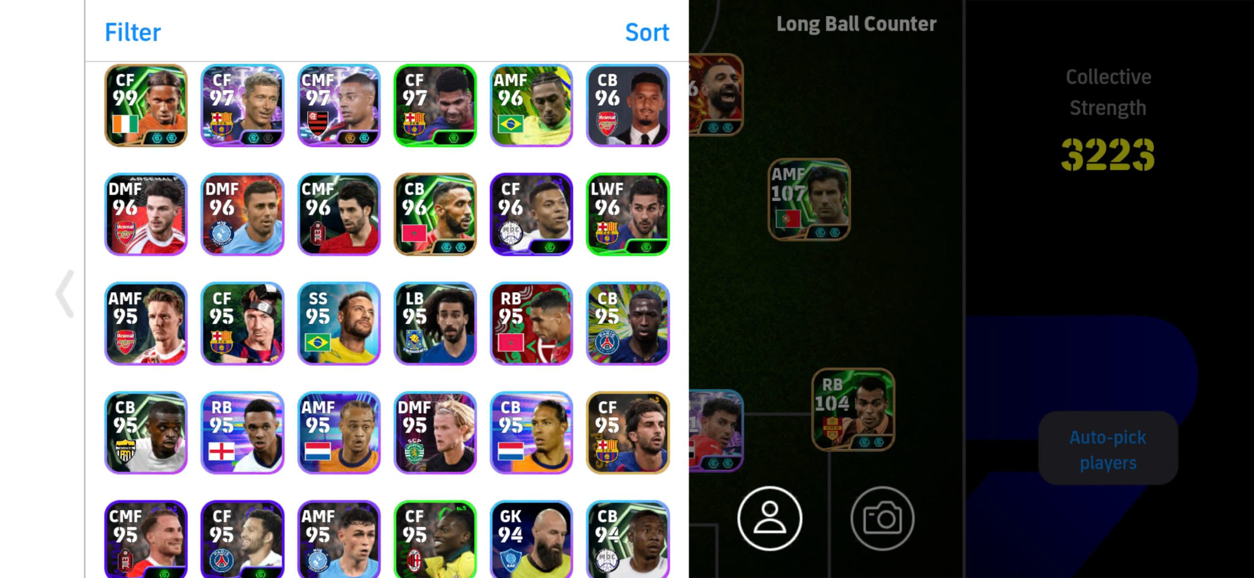 Alternative view of MS14 - Hàng công ngon Hazard, Sala, Cruyff, Figo,...