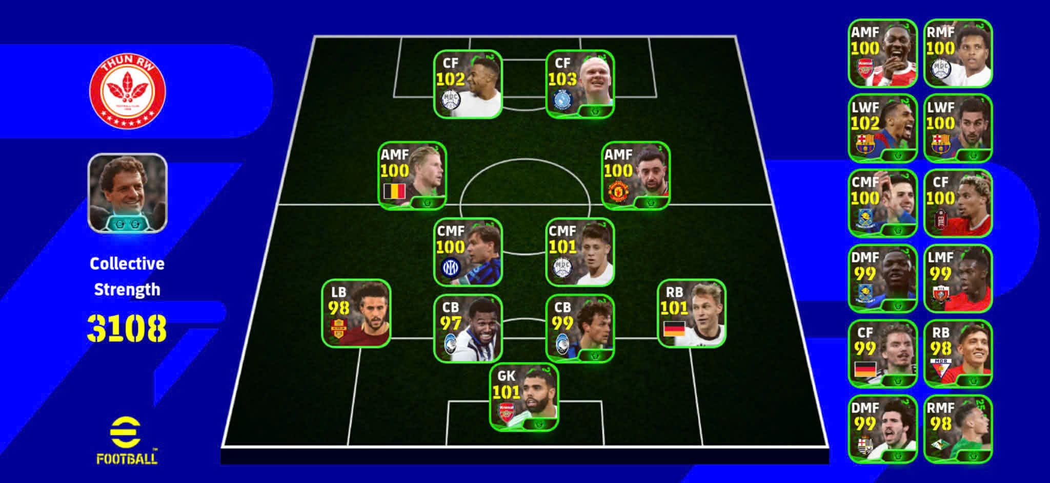 MS21 - Song sát CR7 & Aubameyang, Cruyff, Zico, Varane, Ferdinand... - Ảnh 3