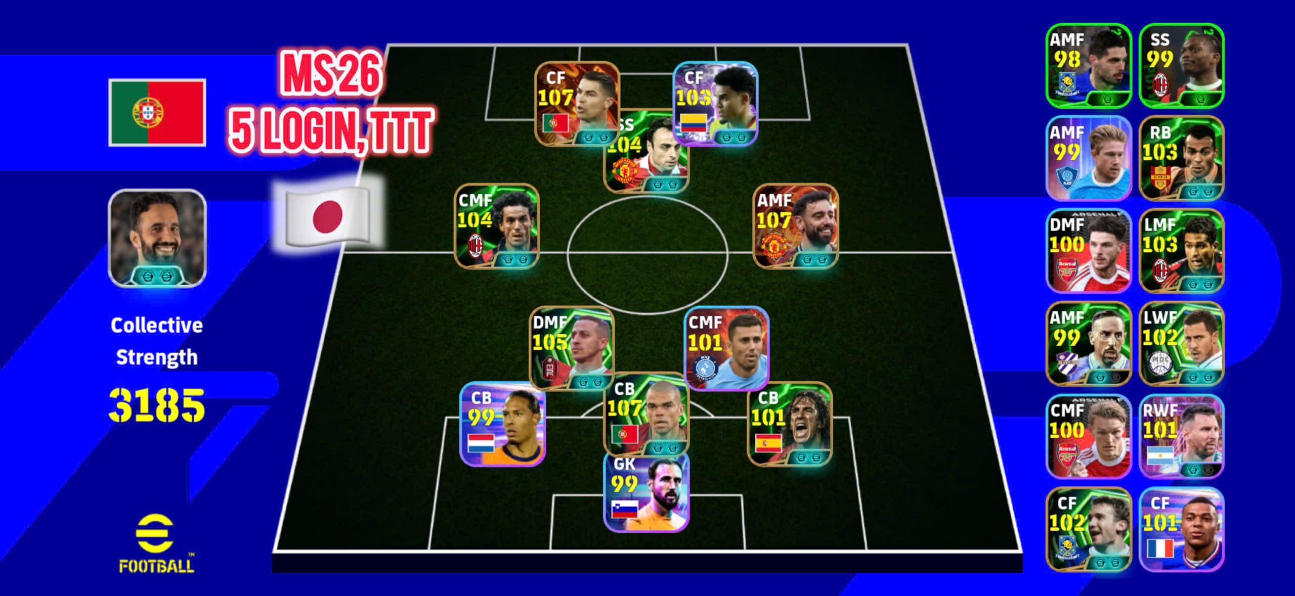 MS26 - CR7, Bruno Bigtime, Pepe, Thiago...