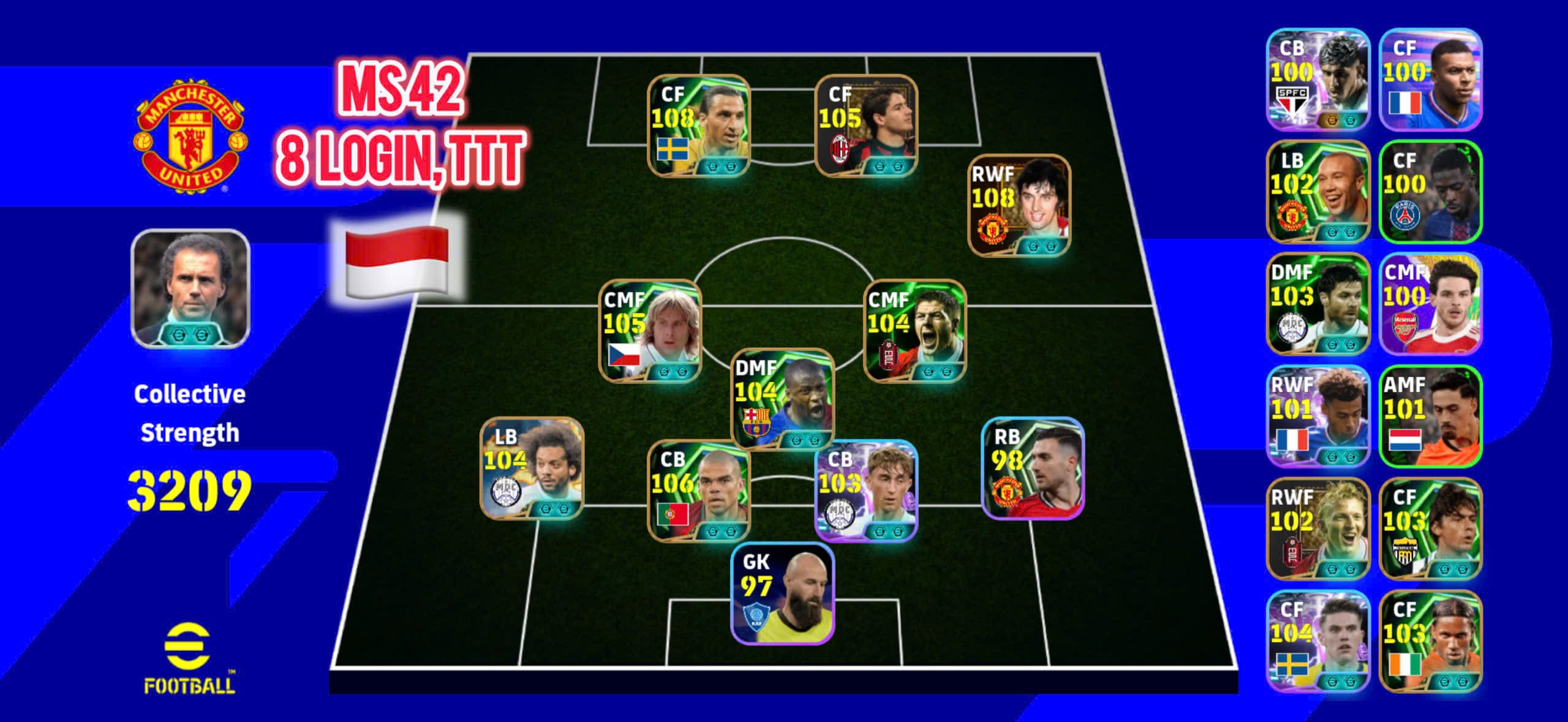 MS42 - Zlatan, Best, Nedved, Toure, Pepe. Marcelo,...