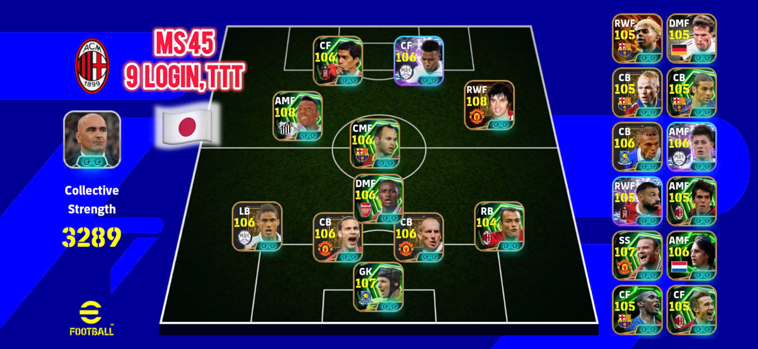 MS45 - Mbappe, Suarez, Best, Veira, Ferdinand, Stam, Cech,...